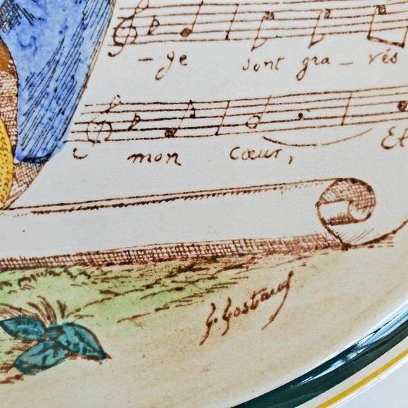 2 Vernon Kilns Plates, Le Pre Aux Clercs Vernon - Picture 3 of 10